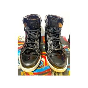 Jimmy Choo Size 10 (Women’s) Black Patent Leather Sneakers